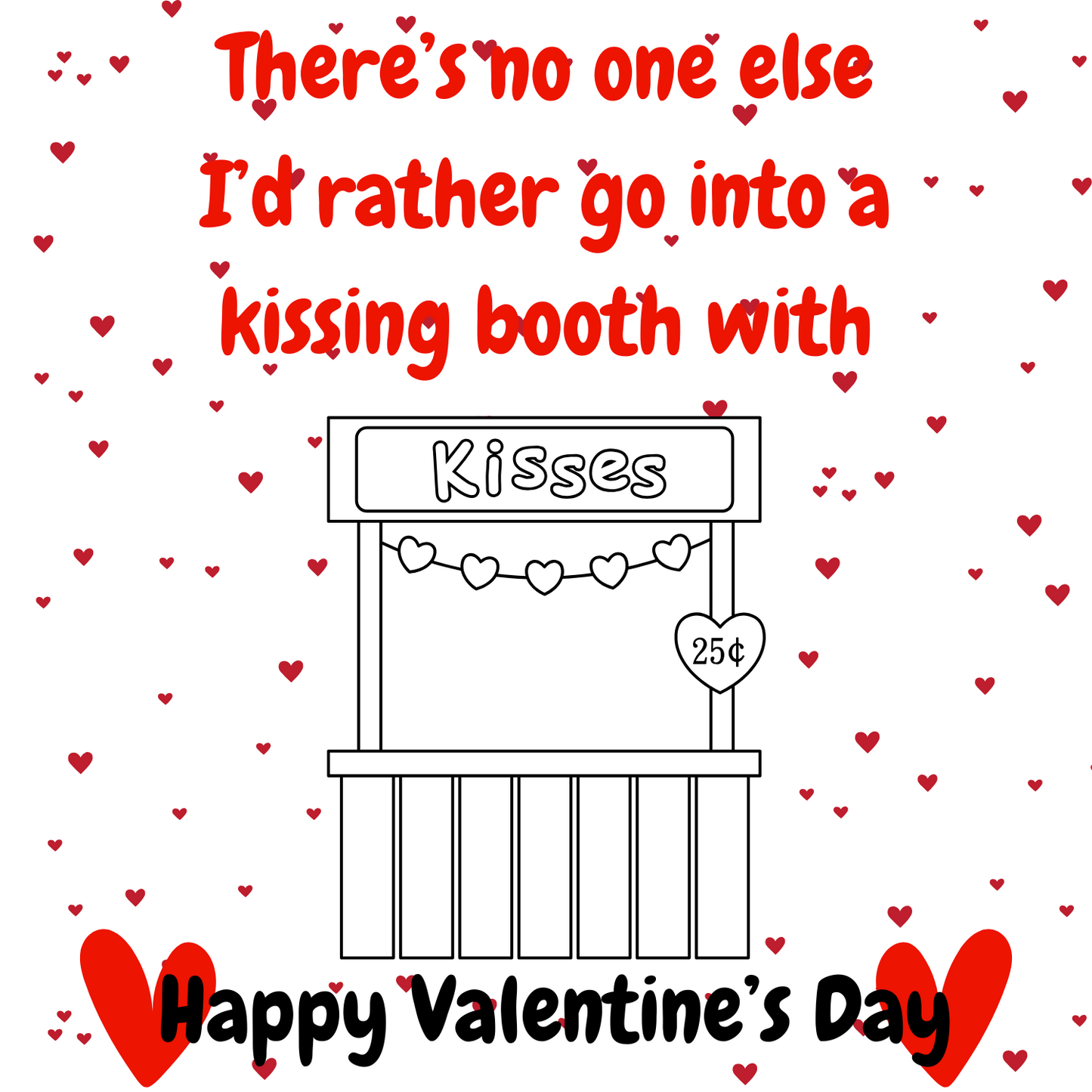 *PRE-ORDER* "Kissing Booth" Valentine