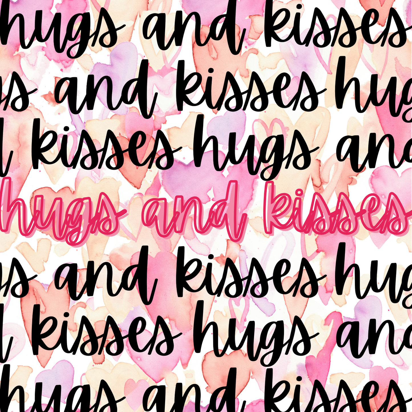 *PRE-ORDER* "Hugs and Kisses" Valentine